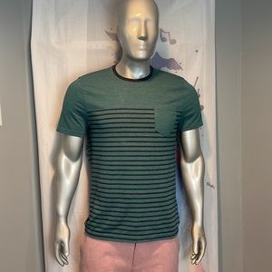 Banana Republic The Vintage T Cotton Blend Green Size M